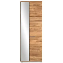 Dielenschrank mit Spiegel in Eichefarben modernes Design