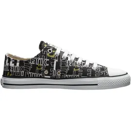 Ethletic Trainer White Cap Lo Cut Damen Weite E Schwarz/Weiß 45