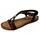 2GO FASHION Sandale Damen Schwarz 41