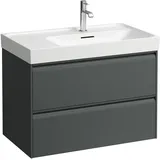 Laufen Waschtischunterschrank 2 Schubladen 44,8 x 51,5 x 78,4 cm Grau