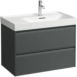 Laufen Waschtischunterschrank 2 Schubladen 44,8 x 51,5 x 78,4 cm Grau