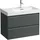 Laufen Waschtischunterschrank 2 Schubladen 44,8 x 51,5 x 78,4 cm Grau