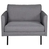 Livetastic Sessel Livetastic Textil 95 x 80 x 84 cm grau