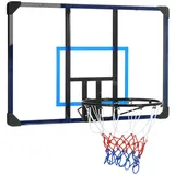 sportnow Basketballkorb Blau 113 x 61 x 73 cm