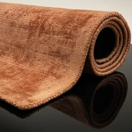 Tom Tailor Viskose-Teppich Shine uni", 490 copper 190x290 cm