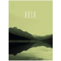 KOMAR Wandbild Word Lake Sand 30 x 40 cm