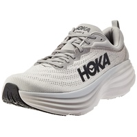 Hoka One One HOKA Herren Bondi 8 Running Shoes, Sharkskin/Harbor Mist, 45 1/3 EU - 45 1/3 EU