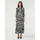 Y.A.S Hemdblusenkleid Sommerkleid Zebra Print Beige 36