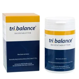 tri.balance base products; Jürgen Schrecker Tribalance Basentabletten NATURAL