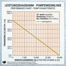 Kerry Electronics Power Teichpumpe 30000 L/H