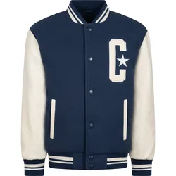 Outdoorjacke CONVERSE, Kinder, Gr. 146/152 (158), blau (converse nav), Obermaterial: 100% Polyester. Futter: 100% Polyester. Wattierung: 100% Polyester, Jacken