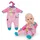 BABY BORN Puppenkleidung Strampler Pink (36 cm)