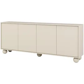 beautysofa ADEL 204 x 81 x 38 cm Beige