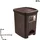 stefanplast Abfalleimer 20 l Braun