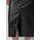 QS Rock Damen Leder-Optik Schwarz 48