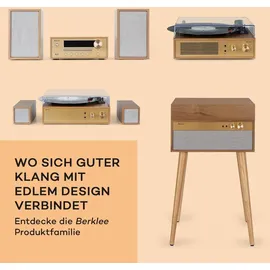 mm_unverified_brand Auna Tragbares Radio mit CD-Player, Kompaktanlage mit Cd, FM-Radio, Aux und Usb, Vintage Stereoanlage mit Lautsprecher und Led-display, Usb-eingang, - Schwarz