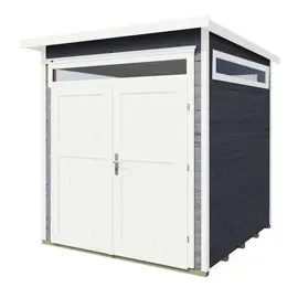 Weka Gartenhaus 265 2,20 x 2,50 m Grau