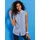 Sieh an! Blusentop Blau 50