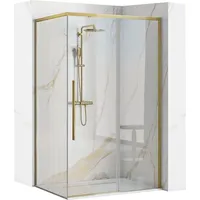 REA Solar Duschkabine rechts 80 x 195 cm REA-K9509