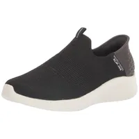 SKECHERS Ultra Flex 3.0 Slip-On Damen Schwarz/Navy/Weiß Weite
