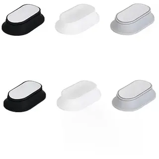 JUSJOYFE 6 Stück Magnetischer Fernbedienung Halterung, Wandmontage Fernbedienungshalter für TV, Ventilator, Klimaanlage, Fernbedienungshalter mit Selbstklebender Rückseite(Multicolor)