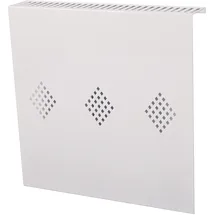 Szagato Heizkörperverkleidung 60 x 60 cm Design Raute weiß