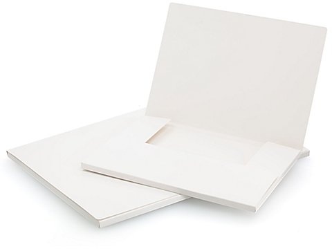 Sammelmappen aus Pappe, DIN A3 und DIN A4, 2 Stück