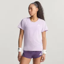 adidas Adizero Running T-Shirt Powder Plum L