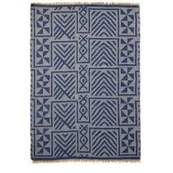 Outdoorteppich Greece blau, Designer Kuatro Carpets, 0.5x170 cm