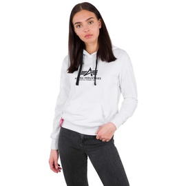 Alpha Industries New Basic Kapuzenpullover White M