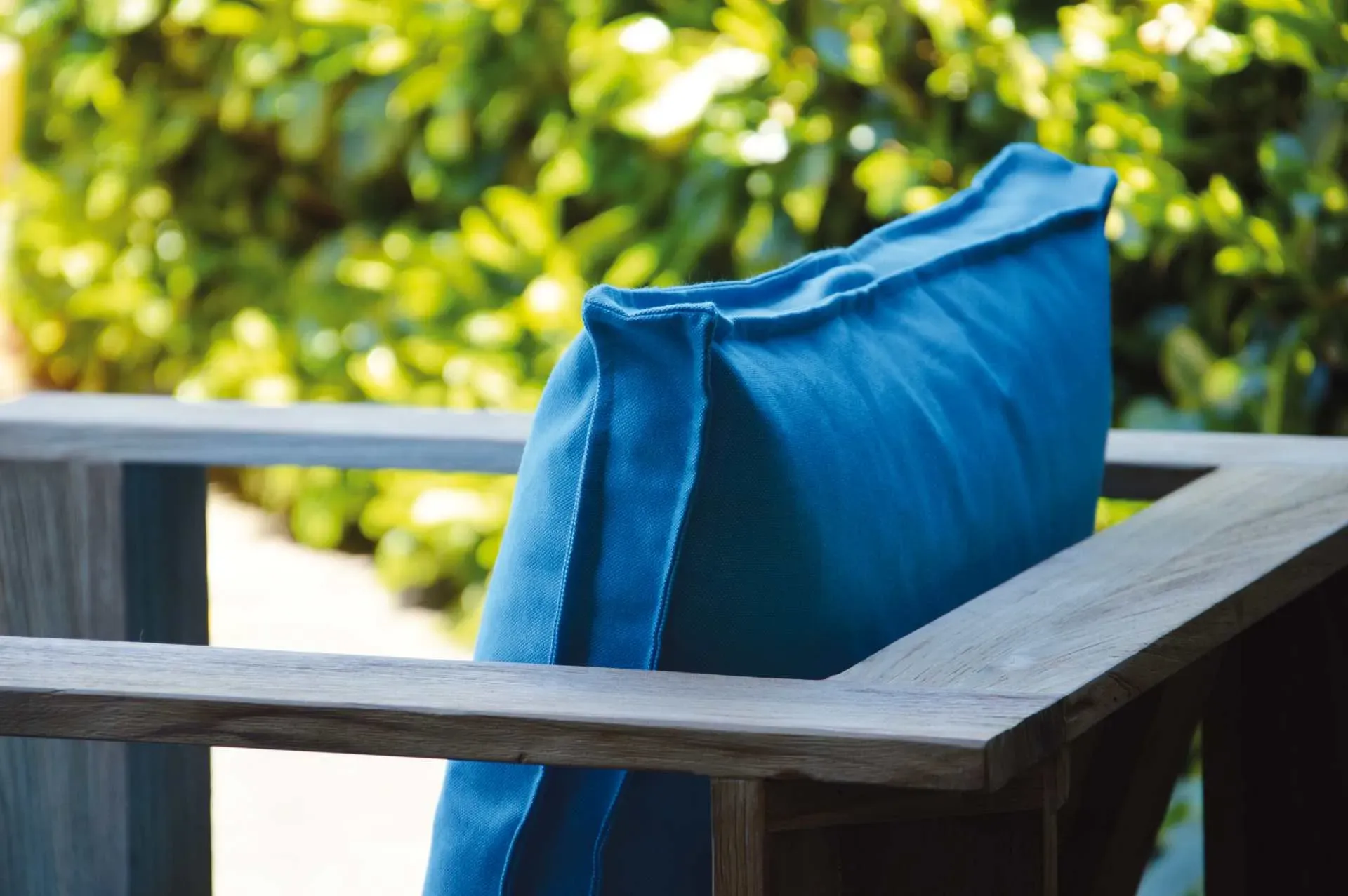 Auflage Batten für Gartensessel, gepolstert aus Polyacryl, modern, türkis, mit Reißverschluss