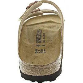 Birkenstock Damen Pantolette Florida Graceful schmal Beige, 37 - 37