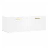 vidaXL Wandschrank Weiß 100x36,5x35 cm Holzwerkstoff