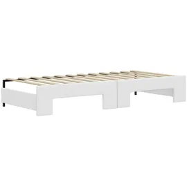 vidaXL Tagesbett 90 x 200 cm Weiß