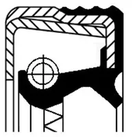CORTECO Wellendichtring, Differential