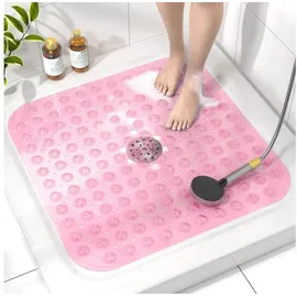 luxuskollektion Duschmatte rutschfest Rosa