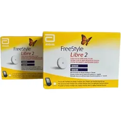 Abbott FreeStyle Libre 2 Sensor 2er Set Blutzucker Diabetes
