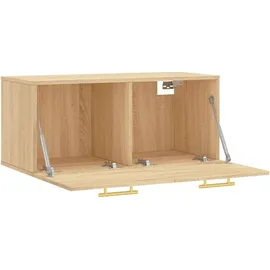 vidaXL Wandschrank 80 x 36,5 x 35 cm Braun
