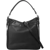 Cluty Henkeltasche Leder Black