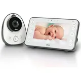 Alecto DVM-150 - Babyphone mit Kamera und 5" Farbdisplay, Weiß