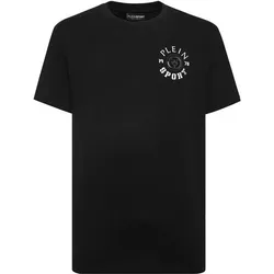 PLEIN SPORT Herren Shirt T-Shirt, Schwarz, M