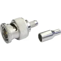 Telegärtner BNC-Kabelstecker Crimp G04 75 Ohm, crimp/crimp, Standard, A2505,