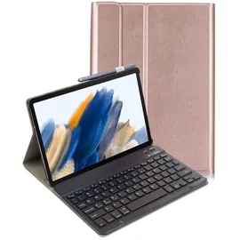 Lobwerk 3in1 Bluetooth Tastatur für Samsung Galaxy Tab A8 SM-X200/X205 Weiß