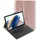 Lobwerk 3in1 Bluetooth Tastatur für Samsung Galaxy Tab A8 SM-X200/X205 Weiß