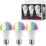 Paulmann LED-Birne 29151 11 W E27 RGBW 1055 lm 3 St.