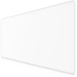 Titanwolf Gaming Mauspad, XXL Speed Gaming Mousepad / Extragroße Fläche von 900 x 400mm, weiß