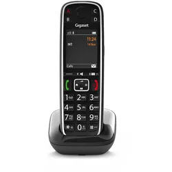 E720 Analoges/DECT-Telefon  (Schwarz) (Versandkostenfrei)