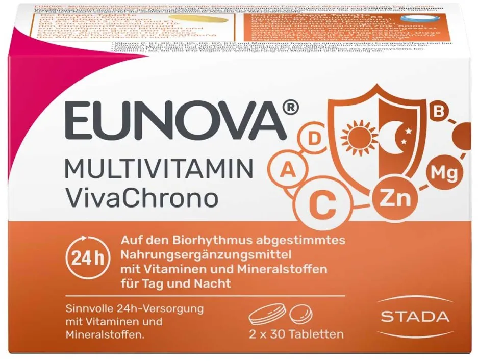 Preisvergleich Produktbild Eunova VivaChrono Multivitamin Tabletten