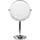 Beliani Beliani, Kosmetikspiegel, Kosmetikspiegel ø 20 cm Silber Metall, Rund, 38x13x20 Spiegel, Schminkspiegel