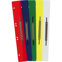 Wekre Heftstreifen A4 Blau/Gelb/Grün/Rot 100 St.